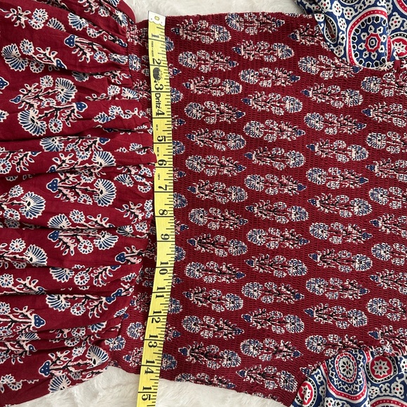 Alix of Bohemia NWOT Shelby Mulberry Ruffle Dress Small midi - Picture 5 of 8